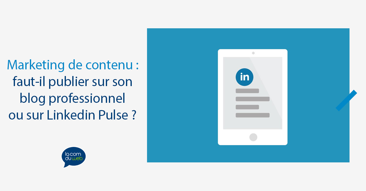 publier sur pulse ou linkedin