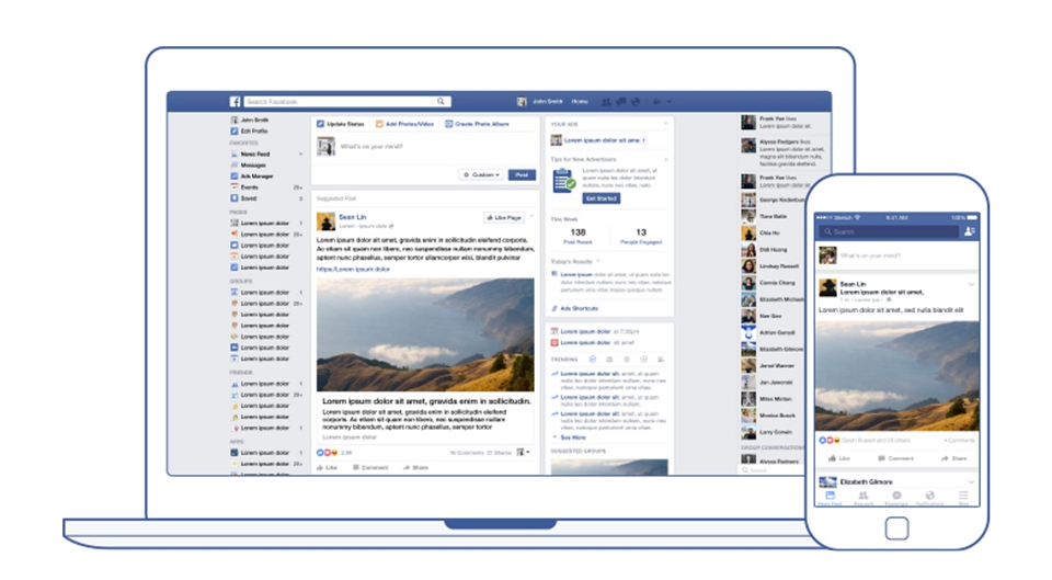 Newsfeed facebook