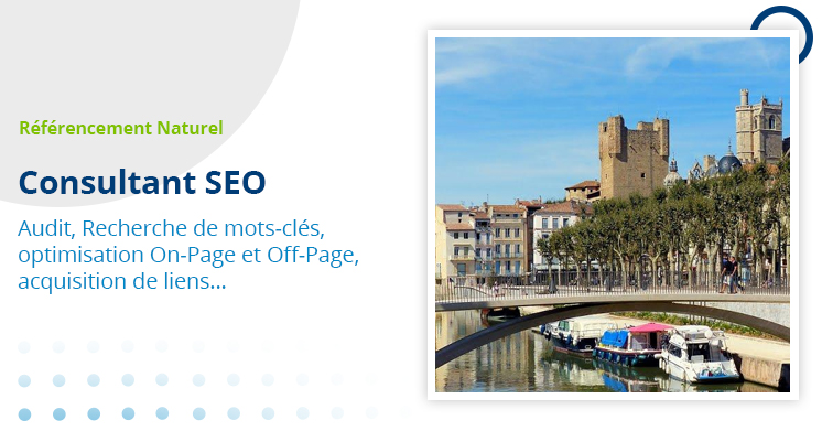 Narbonne - Expert SEO Freelance