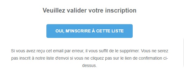 Confirmez votre abonnement confirmer votre e-mail dès maintenant